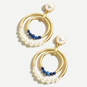 💙 NEW J. Crew Sea Breeze Brilliant Sapphire Earrings